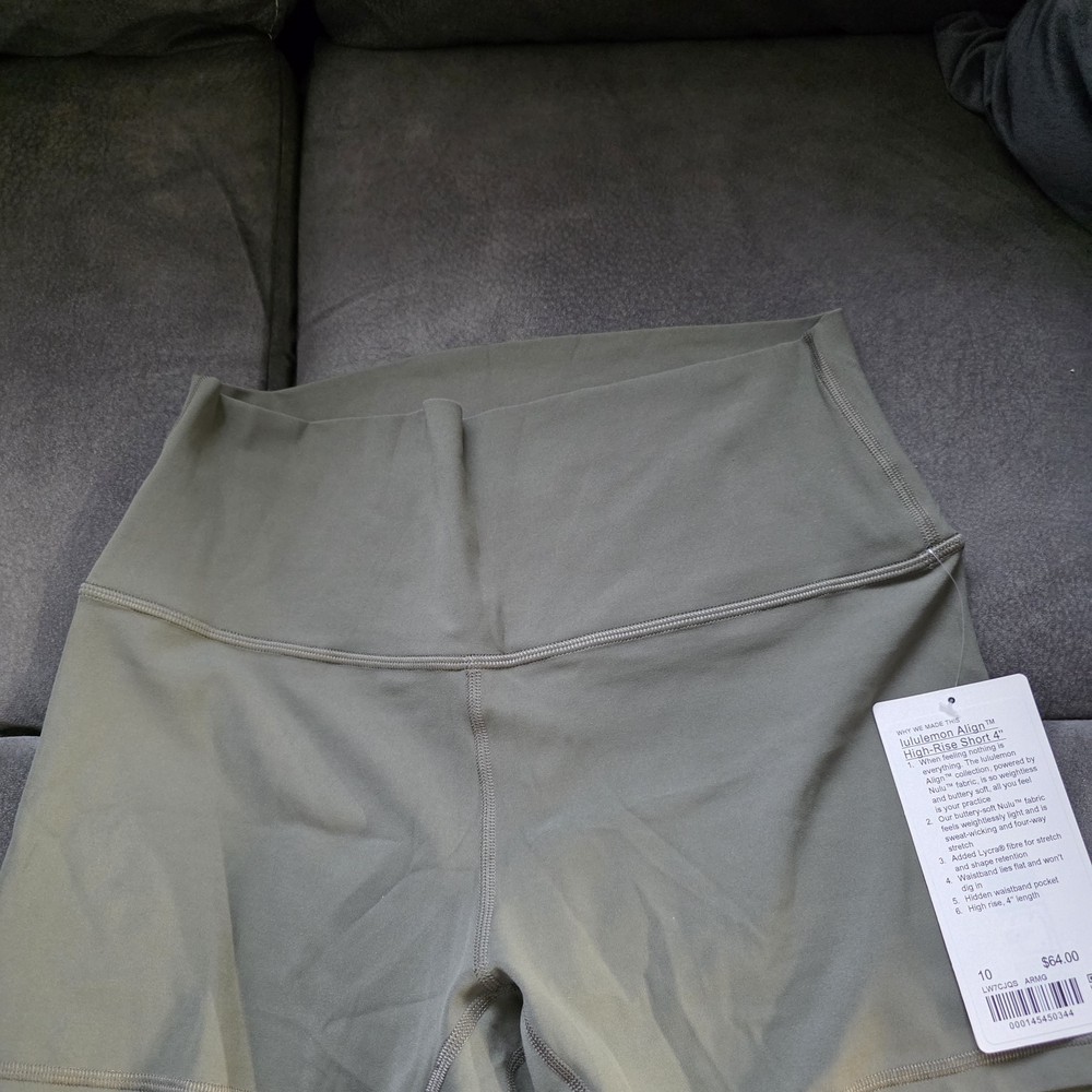 lululemon athletica Olive Bike Shorts